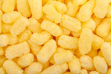 corn sticks closeup pattern top view