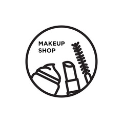 Beauty Products Shopping Icon Ideal for Retail and Cosmetic Purchases