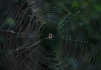 spider on web