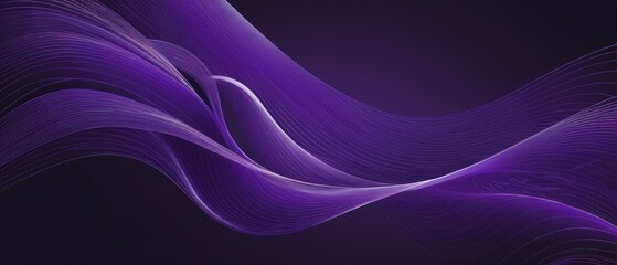Fototapeta premium abstract purple line background illustration