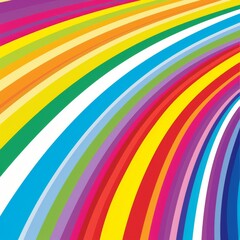 A rainbow of colors swirls and dances in a mesmerizing display of light and motion. The vibrant hues blend and merge, creating a sense of harmony and balance.