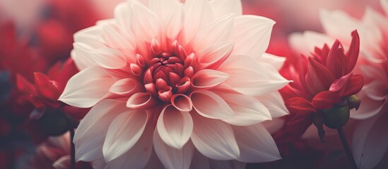 Obraz premium picture of the flower close up. Creative banner. Copyspace image