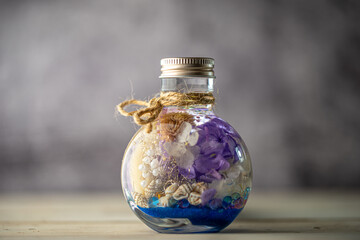 ハーバリウムの写真素材