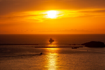 長崎の夕陽