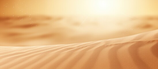 sand and sun background. Creative banner. Copyspace image