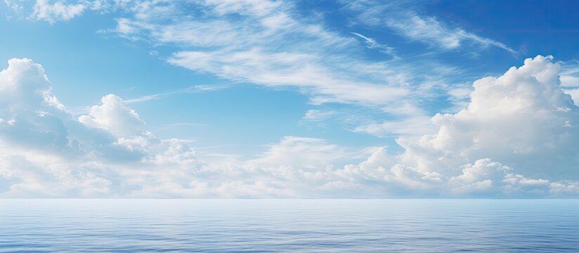 clouds. Creative banner. Copyspace image