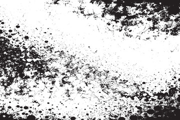 Black and White Grunge Texture Background