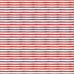 Striped seamless pattern. Brown watercolor stripe. Basic simple print on pillows, tablecloths and other textiles. Modern style. White background