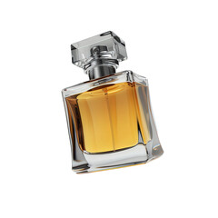 perfume bottle isolated on white