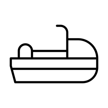 recommend clip art: Jet ski line icon