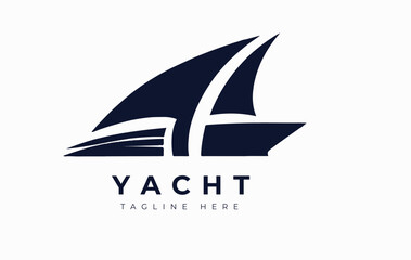 yacht logo vector