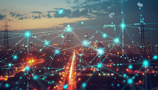 Smart grids manage energy distribution efficiently and reduce waste