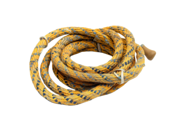 Old Yellow and Blue Cable Cord