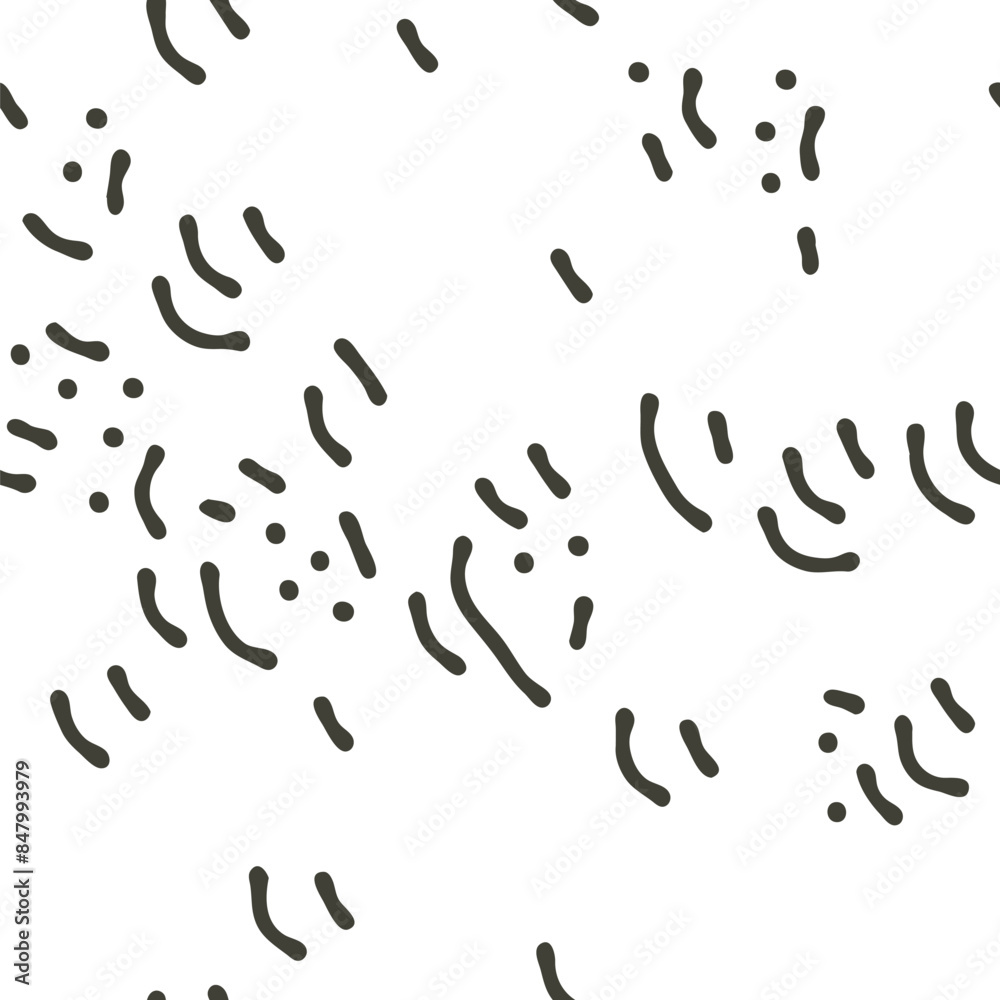 Aufkleber Abstract background of vector organic wood-like irregular lines pattern. Abstract seamless pattern background