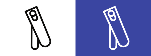 Nail Clipper Icon Ideal for Personal Grooming and Manicure Tools