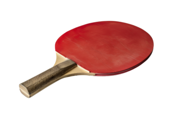 Red Ping Pong Paddle