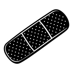 bandage vector silhouette illustration svg file