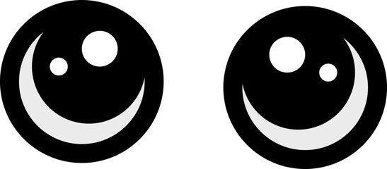 Cartoon eyes