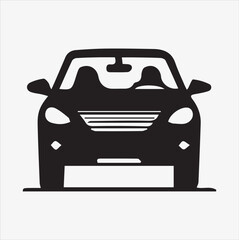 car logotype vector silhouette illustration,