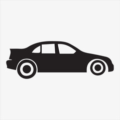 car logotype vector silhouette illustration,