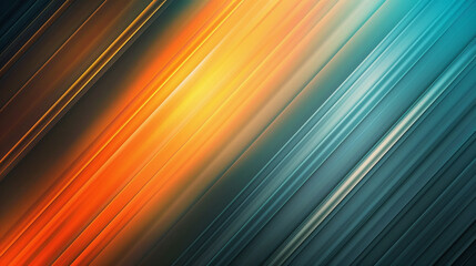 Orange and Cyan with templates metal texture soft lines tech gradient abstract diagonal background 