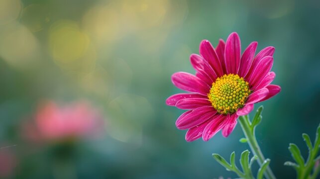 Scientifically known as Tanacetum coccineum the flower is commonly referred to as the painted daisy or pyrethrum