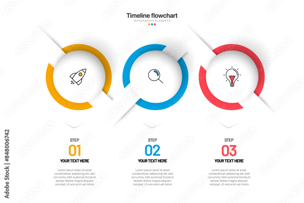 Poster timeline infographic design with 6 options or steps. infographics for business concept. can be used 