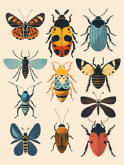 vintage Insects collection