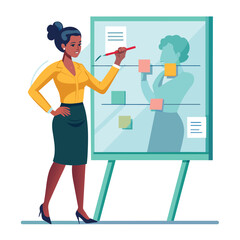 person with a clipboard