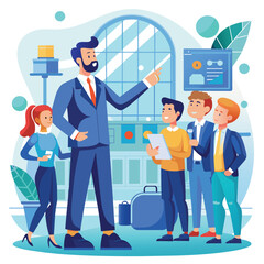 business people in a meeting