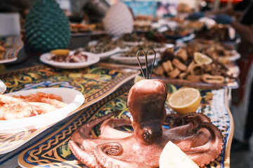 sicily Italy Palermo street food market traditional italian food 