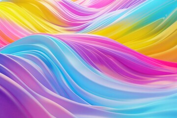 Obraz premium Abstract blur holographic rainbow foil iridescent background