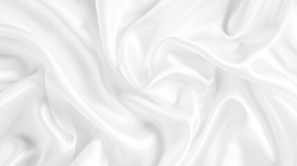 Naklejka premium Abstract white paper wave background. White wave curve lines banner background design. White wave modern abstract background design. Space style. white background.
