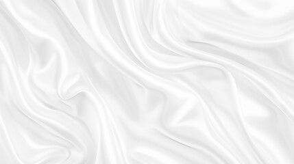Naklejka premium Abstract white paper wave background. White wave curve lines banner background design. White wave modern abstract background design. Space style. white background.