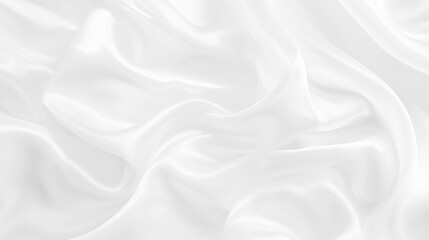 Abstract white paper wave background. White wave curve lines banner background design. White wave modern abstract background design. Space style. white background.