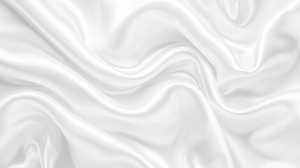 Abstract white paper wave background. White wave curve lines banner background design. White wave modern abstract background design. Space style. white background.