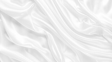 Obraz premium Abstract white paper wave background. White wave curve lines banner background design. White wave modern abstract background design. Space style. white background.