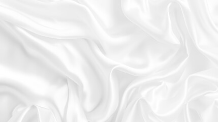 Naklejka premium Abstract white paper wave background. White wave curve lines banner background design. White wave modern abstract background design. Space style. white background.