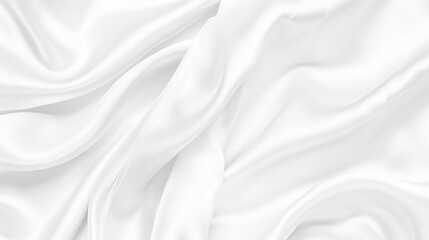 Obraz premium Abstract white paper wave background. White wave curve lines banner background design. White wave modern abstract background design. Space style. white background.