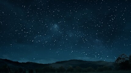 Fototapeta premium the stock photo of Night starry sky 