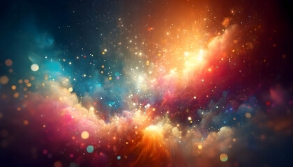 a beautiful, highly detailed abstract background with vibrant colors blending seamlessly.