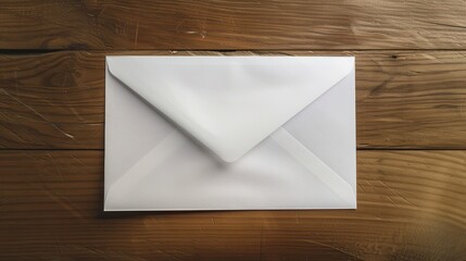 A Plain White Envelope Ready for Personalization