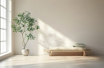 Zen and Tranquil Interior Spaces Serene Ambiance and Calm Retreats