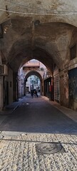 Fototapeta premium The old city of Jaffa is one of the most beautiful architectural monuments of modern Tel Aviv. Israel 2024