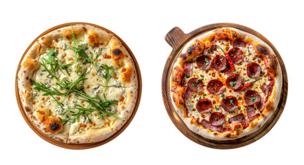 Seafood Pizza, Pizza Ai Frutti Di Mare with Squid Rings, Mussels and Shrimps with Tomato Sauce