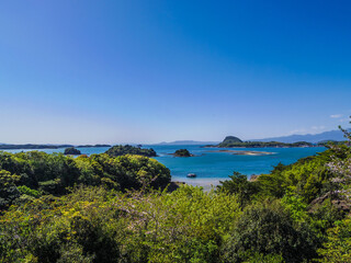 Fototapeta premium 【熊本県】天草・松島展望台の風景