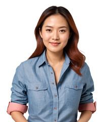 Portrait of beautiful asian woman smiling