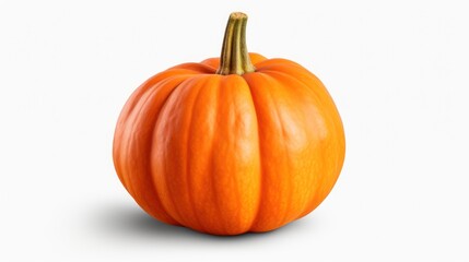 Obraz premium Pumpkin on transparent or white background, 