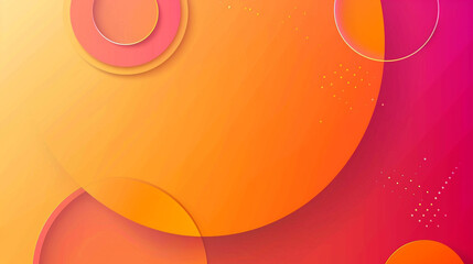 Orange and Cherry red gradient background. PowerPoint and Business background 