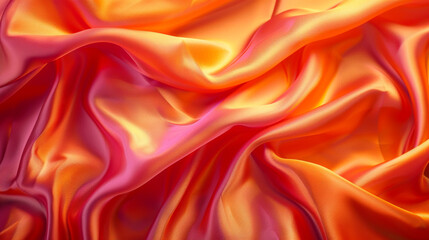 Obraz premium Orange and Cherry red retro silk background 